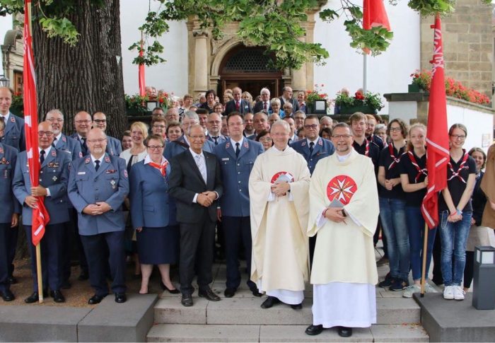 Malteser der Erzdiözese Paderborn feiern das Johannisfest