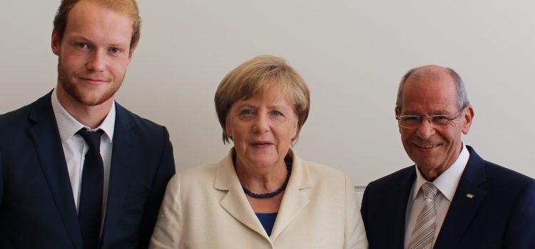 Delbrücker triff Angela Merkel