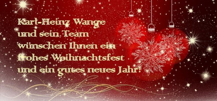 Frohe Weihnachten und alles erdenklich Gute für das Jahr 2017