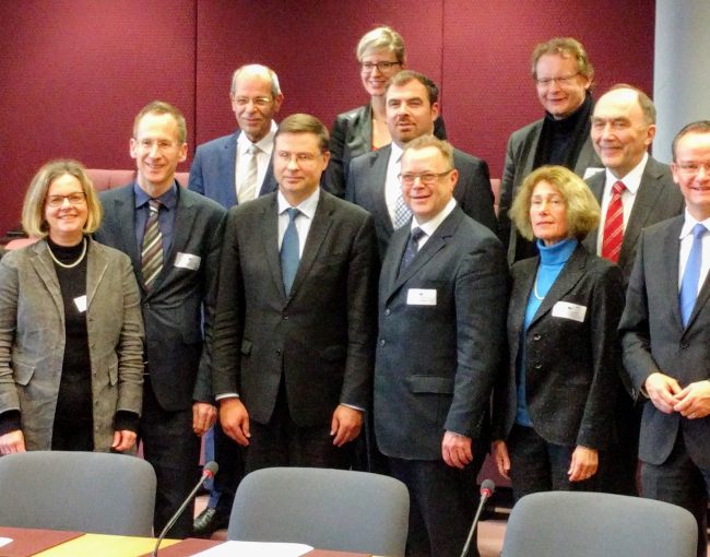 Dialog und Austausch in Brüssel