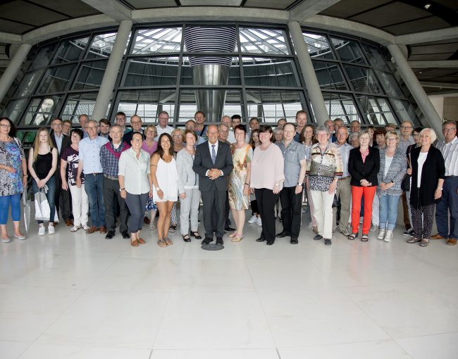BPA-Gruppe aus dem Kreis Paderborn zu Besuch in Berlin