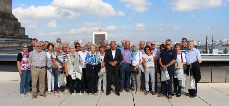 Besuchten Berlin am 3. August 2017